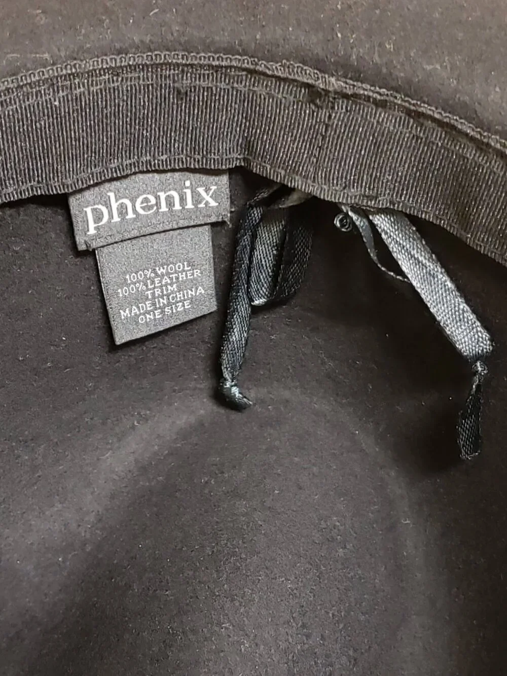 Phenix Black Wool Felt Wide Brim Fedora Hat - Nordstrom